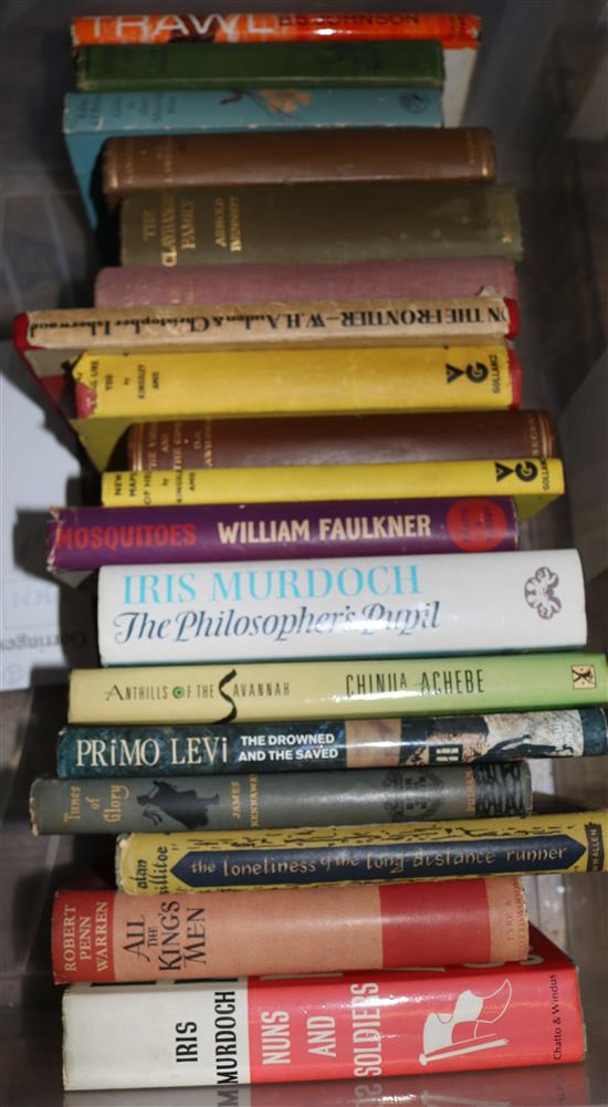 First editions with dust wrappers- Kingsley Amis, New Maps of Hell & Pal Like you. Irish Murdoch, Nuns & Soldiers etc(-)
